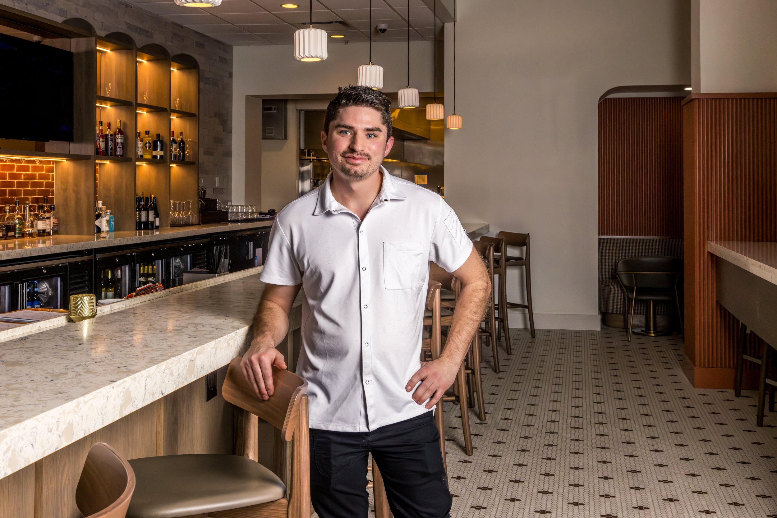 Portrait of Chef Jacob Benavides